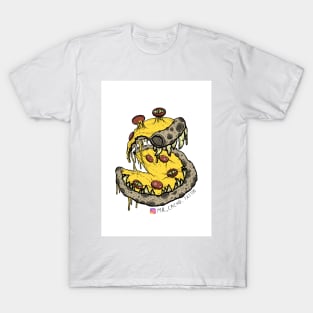 Pizza eats you instead T-Shirt